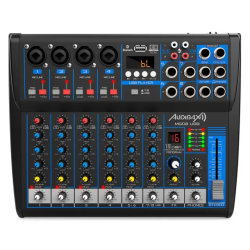Mixer Audibax MG08 USB Black