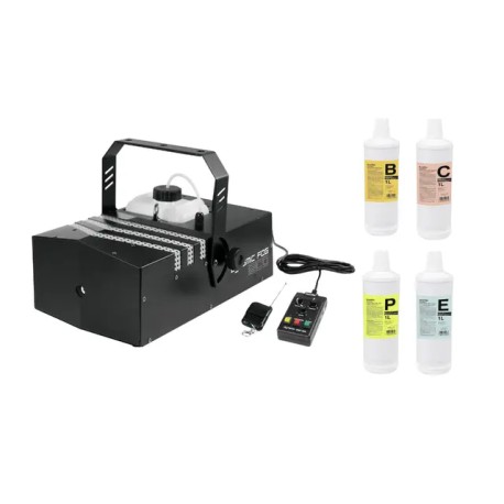 Set masina de fum Dynamic Fog 1200 + fluide EUROLITE 20000005