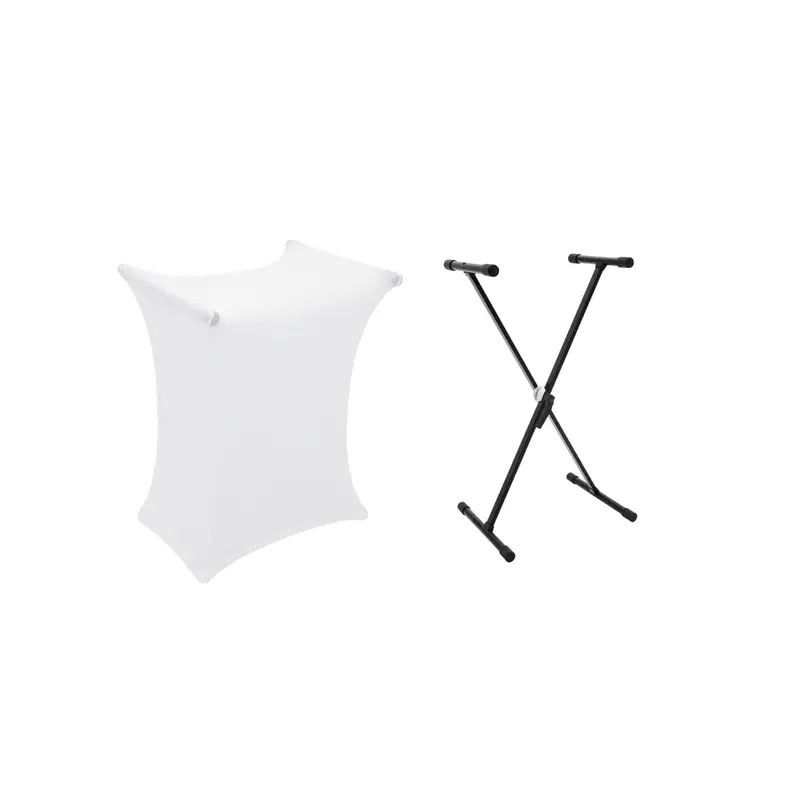 Set Stativ Clape Dimavery SVT-1 + husa alba