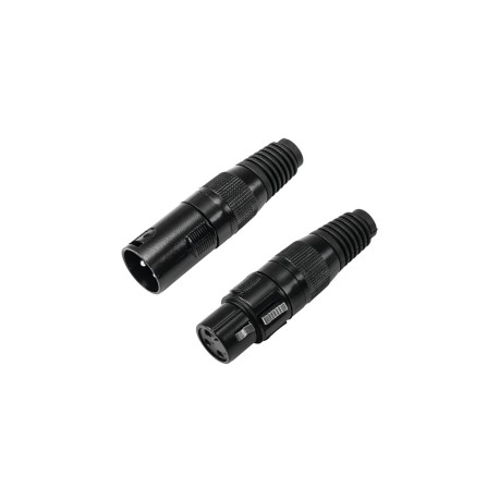 Set cablu DMX 2x0.22 100m 100m + 10 x conectori XLR EUROLITE 20000429