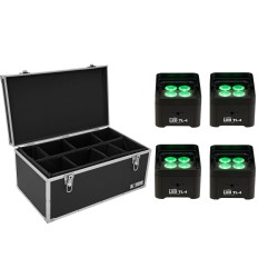 Set 4 proiectoare de truss LED TL-4 Trusslight + cutie transport EUROLITE 20000638