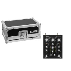 Set Mixer DJ Omnitronic TRM-202MK3 + cutie transport
