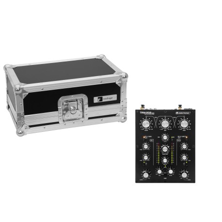 Set Mixer DJ Omnitronic TRM-202MK3 + cutie transport