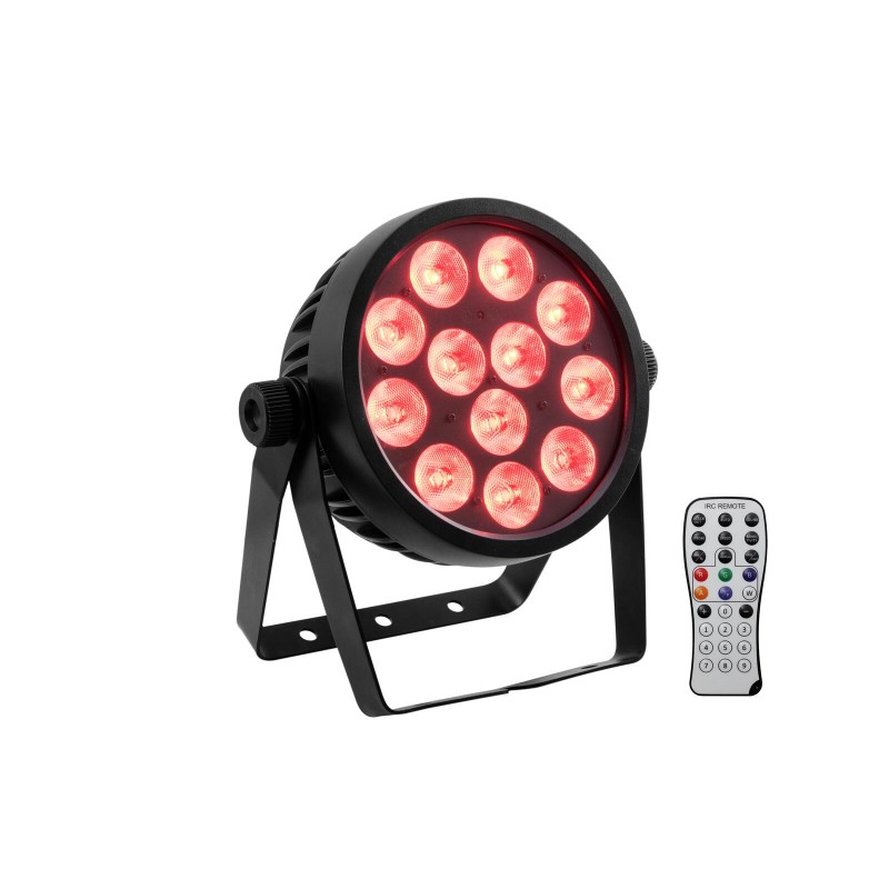 Set 4 Proiectoare LED 4C-12 Spot Silent Slim + cutie transport EUROLITE 20000683