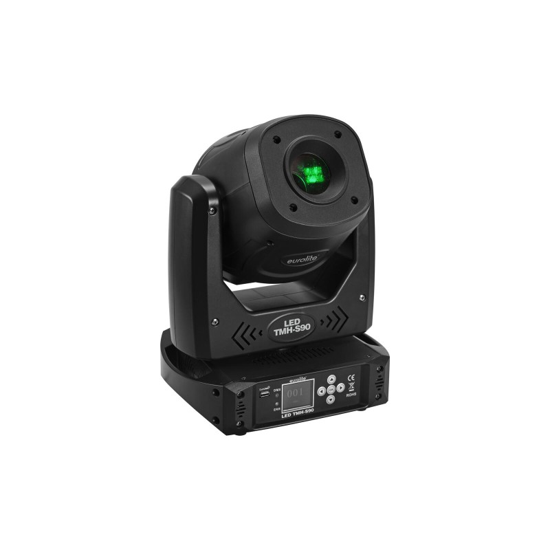 Set 2 Spoturi Moving Head LED TMH-S90 + cutie transport EUROLITE 20000743