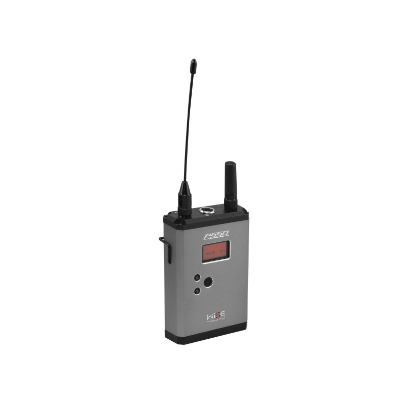 Set lavaliera wireless PSSO WISE ONE + BP + casti 823-832/863-865MHz