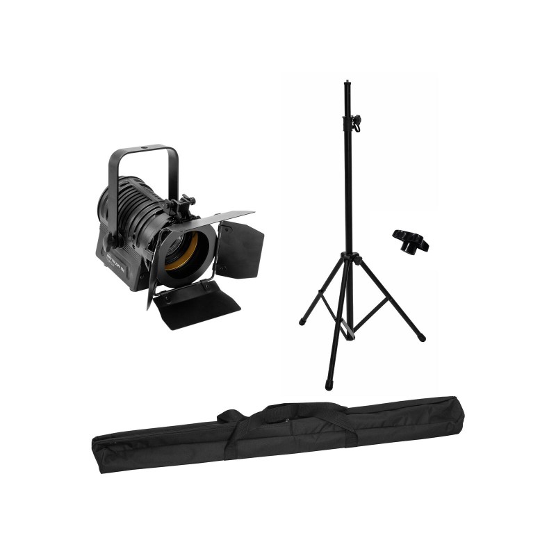 Set Reflector de teatru LED AKKU THA-20PC TRC + Trepied + Geantă EUROLITE 20000796