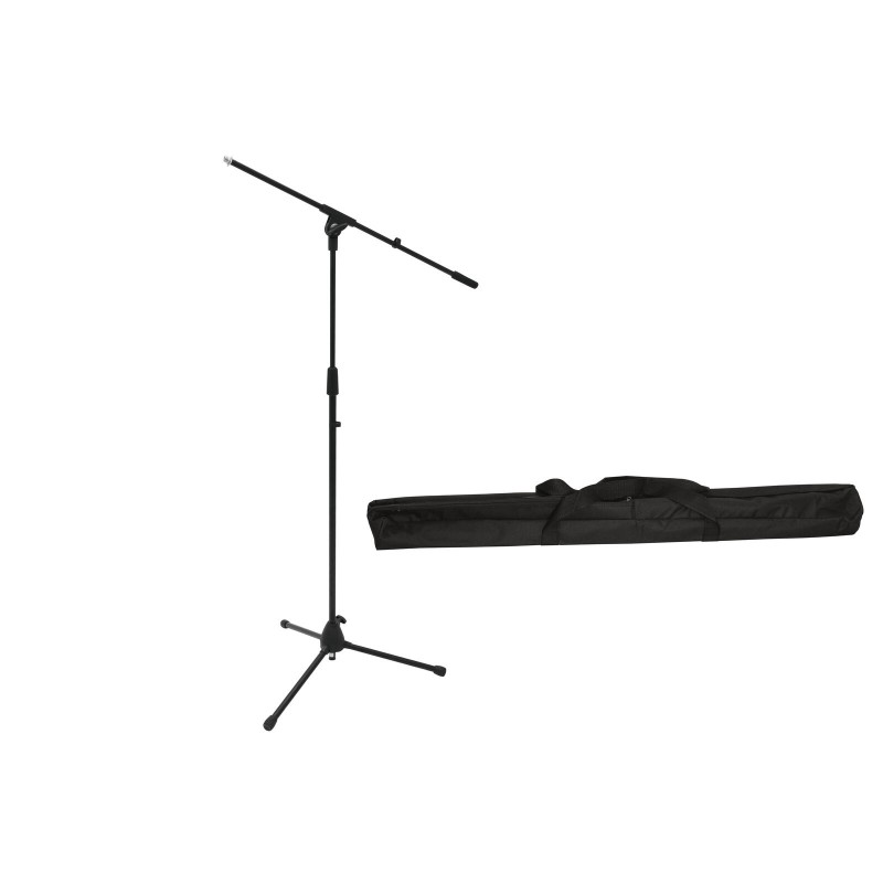 Set trepied microfon MS-2 cu boom + husa, Omnitronic 20000802