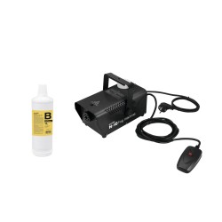 Set masina de fum N-10 negru + lichid de ceata EUROLITE 20000814