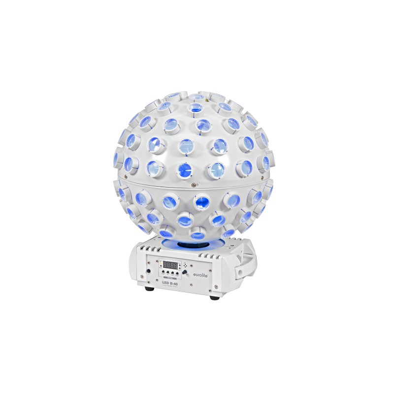 Set Efect lumini laser LED B-40 alb + cutie transport EUROLITE 20000844