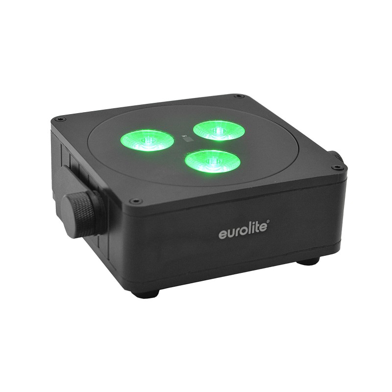 Set 4 Reflectoare LED AKKU IP Flat Light 3 + incarcator + soft-bag EUROLITE 20000860