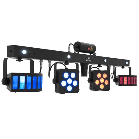 Set Bara cu lumini LED KLS Laser Bar PRO + controller + 2 stative EUROLITE 20000868