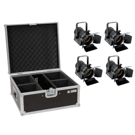 Set 4 Reflectoare de teatru LED THA-20PC TRC spot + cutie transport EUROLITE 20000871