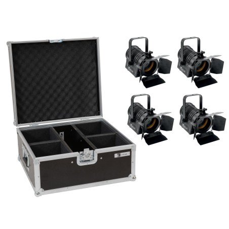 Set 4 Reflectoare de teatru LED THA-20PC TRC spot + cutie transport EUROLITE 20000871