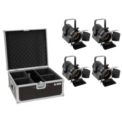 Set 4 Reflectoare de teatru AKKU THA-20PC TRC Spot + cutie transport EUROLITE 20000873