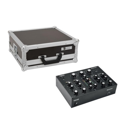 Set Mixer cu 4 Canale OMNITRONIC TRM-402 + cutie transport