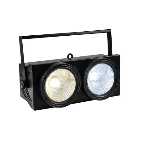 Set 2x Audience Blinder 2x100W LED COB CW/WW + cutie transport EUROLITE 20000903