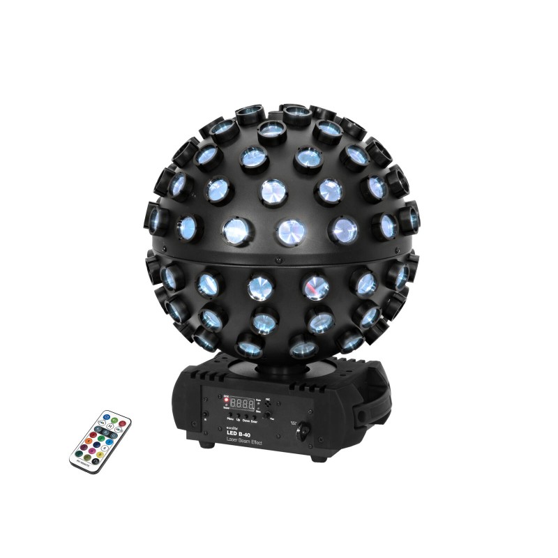 Set Efect lumini LED B-40 Laser Beam + soft-bag EUROLITE 20000913