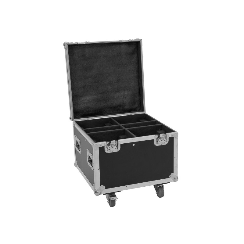 Set 3x Moving-Head hibrid spot/wash LED TMH-H90 + cutie cu roti EUROLITE 20000929