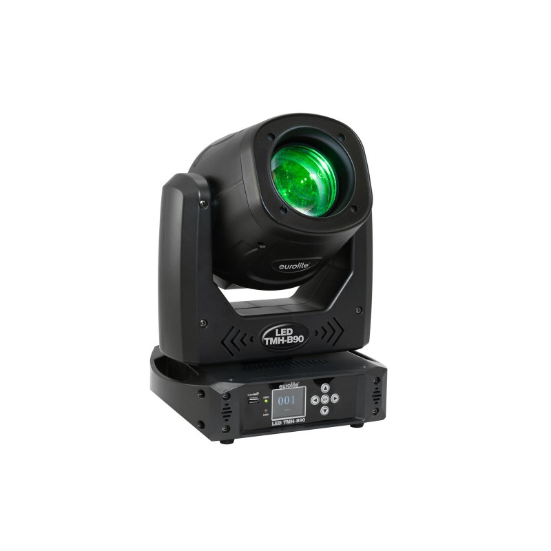 Set 4x Moving Head LED TMH-B90 + cutie cu roti EUROLITE 20000931