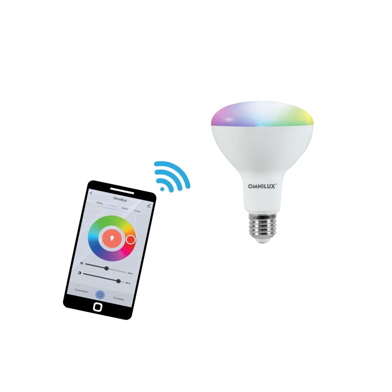 Set Mini Spot PAR-30 + bec LED PAR-30 RGB/WW/CW WiFi EUROLITE 20000945