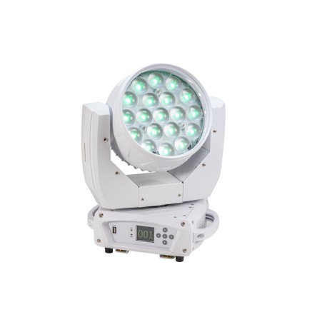 Set 4x Moving Head LED TMH-X4 Wash Zoom + cutie cu roti EUROLITE 20000954