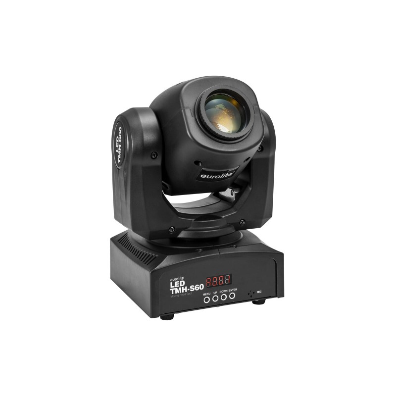 Set 4x Moving Head LED TMH-S60 Spot + cutie transport EUROLITE 20000955