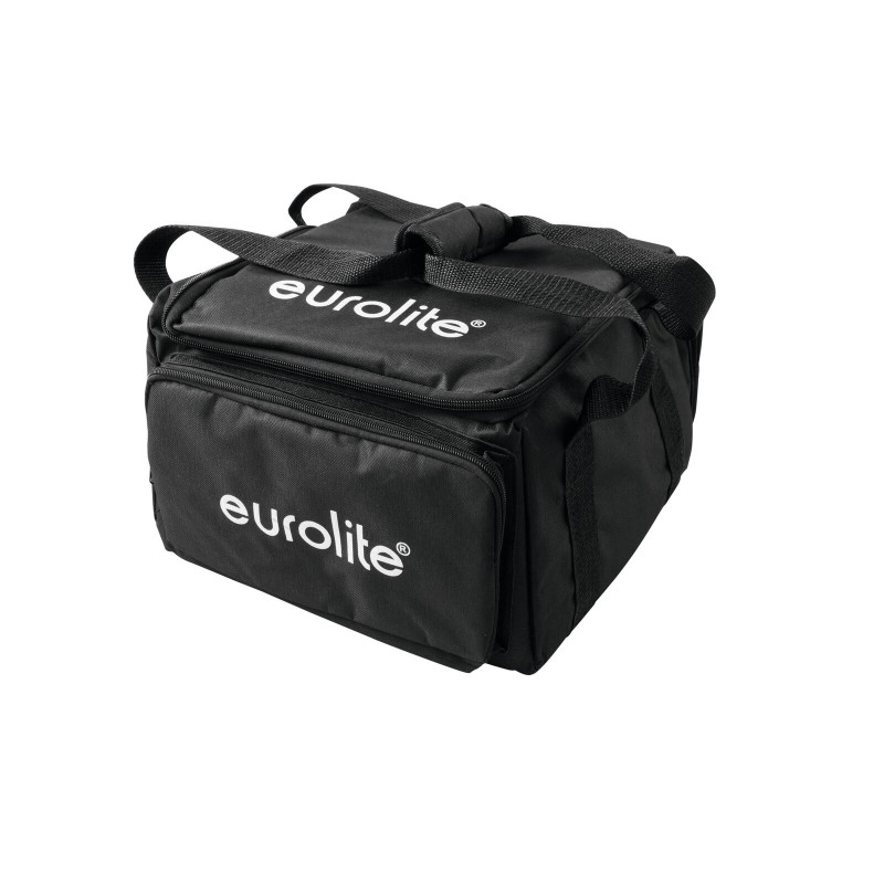 Set 4 Proiectoare de podea LED Silent Par 6 QCL Spot albe + soft-bag EUROLITE 20000958