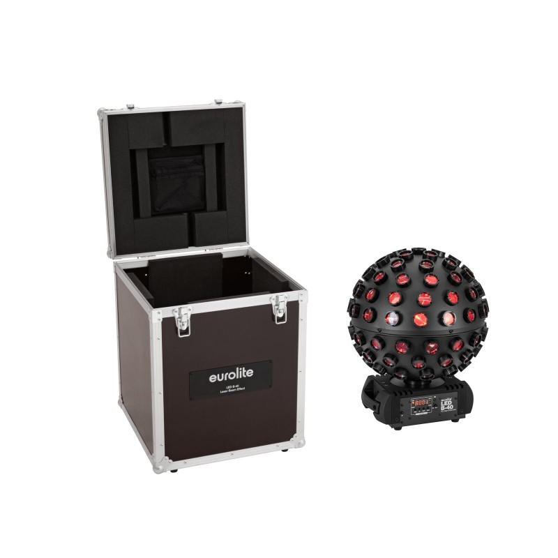 Set Efect Lumini LED B-40 HCL + cutie transport EUROLITE 20000959