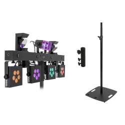 Set compact lumini LED KLS Scan Pro Next FX  + stativ boxe EUROLITE 20000979