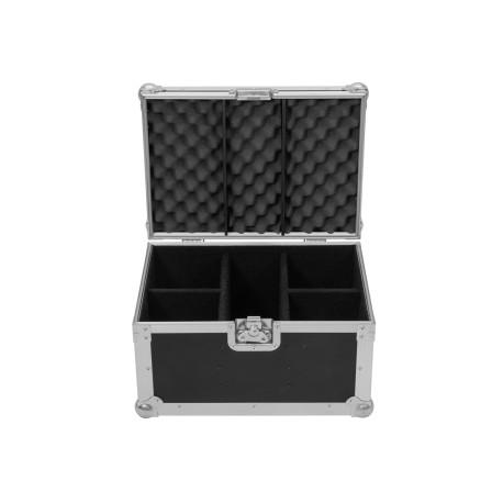 Set 4 Proiectoare de podea LED Silent PAR 6 QCL Spot + cutie transport EUROLITE 20000986
