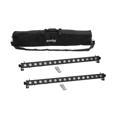 Set 2 Bare LED PIX-16 QCL + soft-bag EUROLITE 20000991