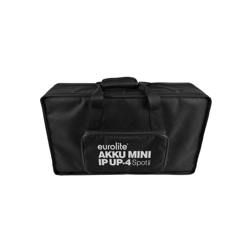Set 6 Proiectoare LED AKKU Mini IP UP-4 QCL Spot MK2 + soft-bag EUROLITE 20001005