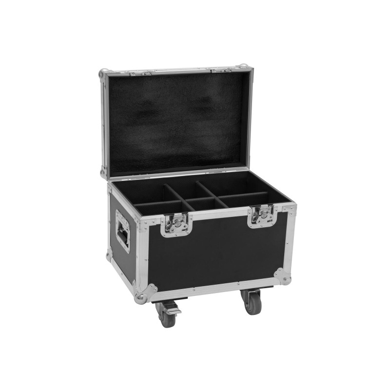 Set 4 Spoturi LED TMH-17 + cutie cu roti EUROLITE 20001012