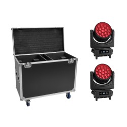 Set 2x Moving Head LED IP TMH-H760 + cutie cu roti EUROLITE 20001018