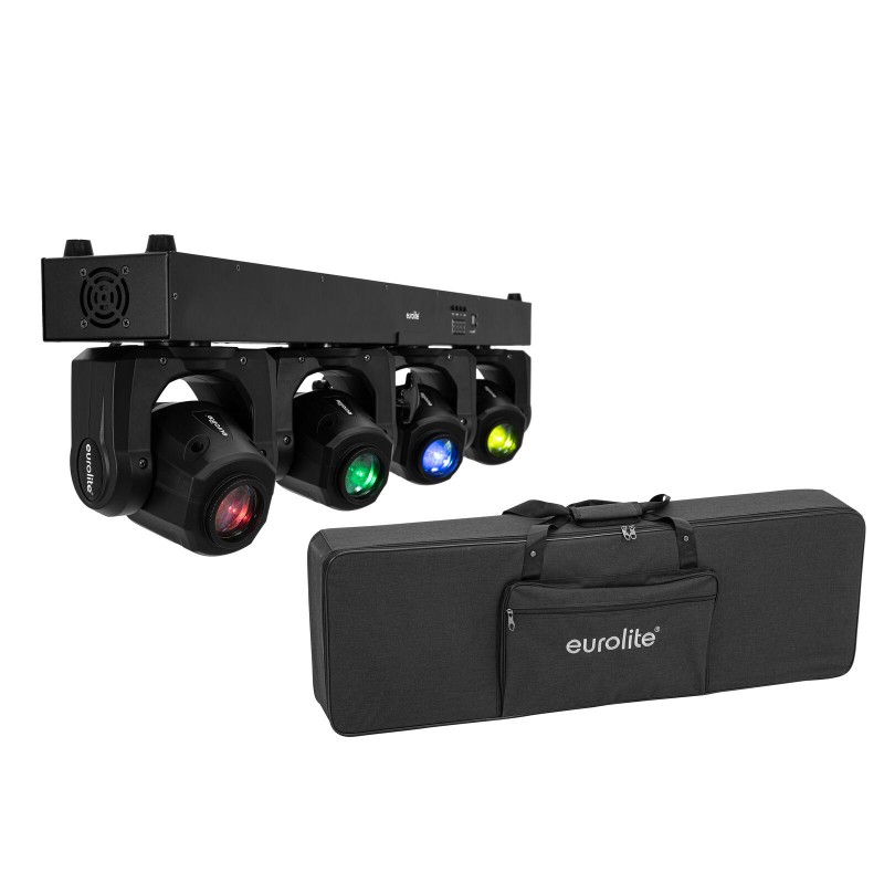Set Sistem lumini Moving Head LED TMH S120 + geanta transport EUROLITE 20001022