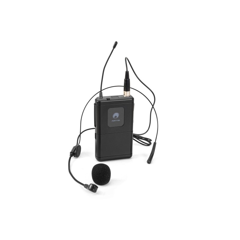 Set OMNITRONIC Sistem PA wireless PORTY-8A + transmitator bodypack + soft-bag 20001027