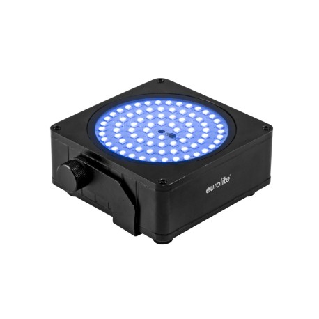 Set 8 Proiectoare LED AKKU IP Flat Light SMD + carcasa plastic carucior EUROLITE 20001046