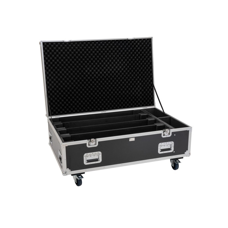 Set 4 Bare LED BAR-8 SWING QCL + cutie cu roti EUROLITE 20001065