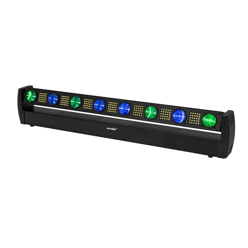 Set 4 Bare LED BAR-8 SWING QCL + cutie cu roti EUROLITE 20001065