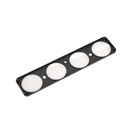 Set Bara LED PMB-4 COB QCL 30W + 2 discuri difuzoare EUROLITE 20001068
