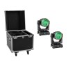Set 2x Moving Head LED IP TMH-W285 Hypno Wash + cutie cu roti EUROLITE 20001069