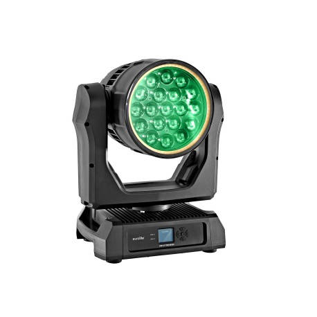 Set 2x Moving Head LED IP TMH-W285 Hypno Wash + cutie cu roti EUROLITE 20001069
