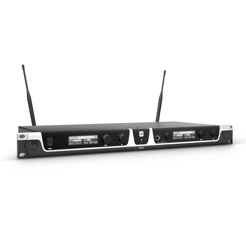 Set 2 lavaliere wireless, de rack LD System U506 BPL 2