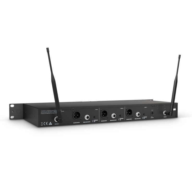 Set 2 lavaliere wireless, de rack LD System U506 BPL 2