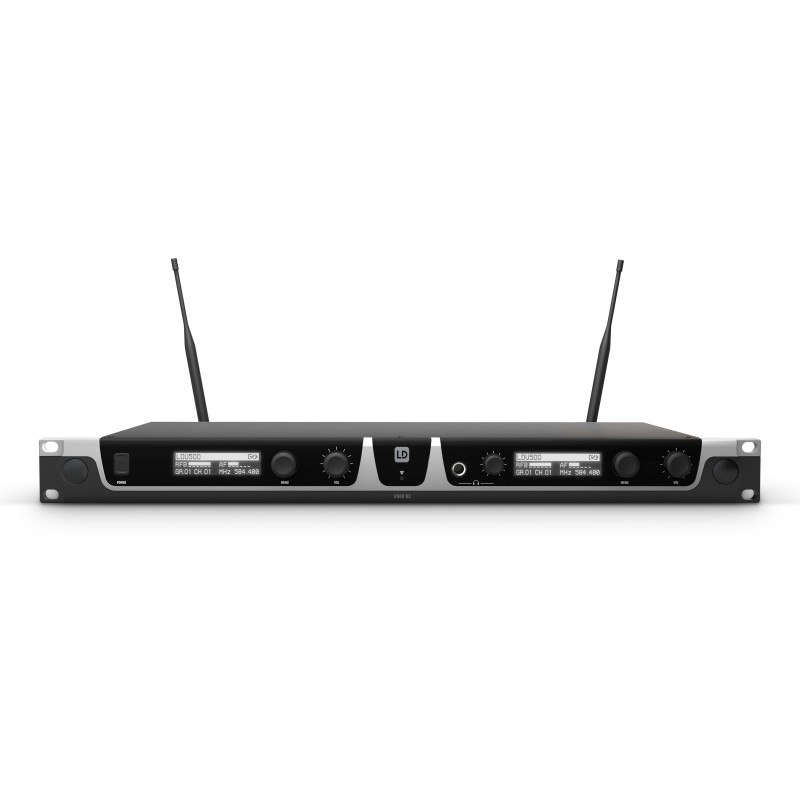 Set 2 lavaliere wireless, de rack LD System U506 BPL 2