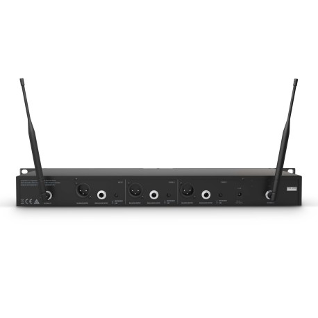 Set 2 lavaliere wireless, de rack LD System U506 BPL 2