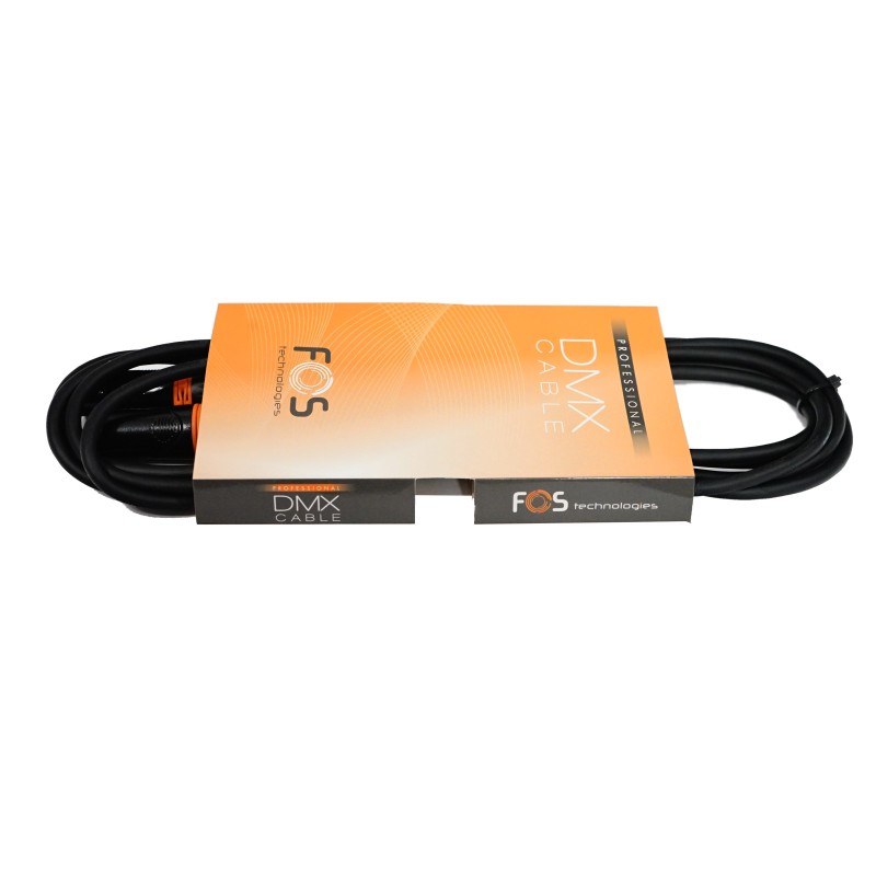 Cablu DMX 110 Ohm, 1.5m Fos FC-XLR3-1.5