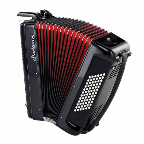 Acordeon Startone Piano Accordion 72 Black