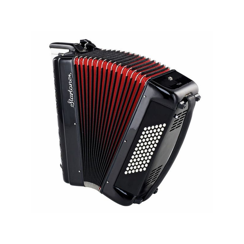 Acordeon Startone Piano Accordion 72 Black